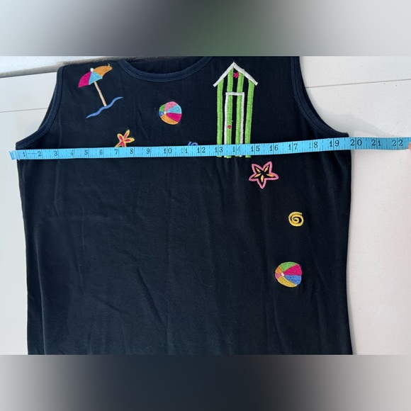 Michael Simon Medium Cardigan Sweater & Shift Dress Knit Set Kitsch Y2K Beach - Picture 7 of 8